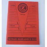 KATALOG NÁHRADNÍCH DÍLŮ - ČZ 175/450,470 + 125/453,473 + 250/455,475
